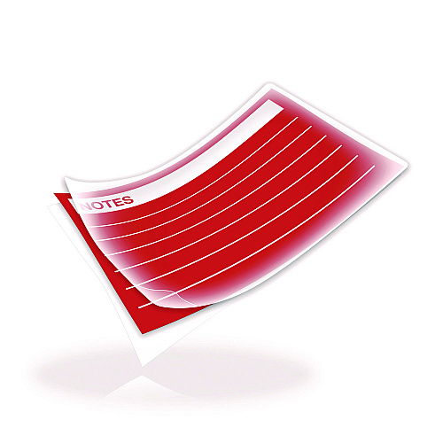 Fellowes Laminating Pouches, 5 mil, 5.5" x 3.5", Gloss Clear, 100/Pack (52017)