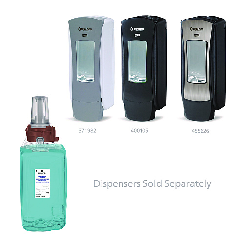 Brighton Professional ADX Foaming Hand Soap Refills, Botanical Scent, 1,250 mL, 3/Carton (370137)