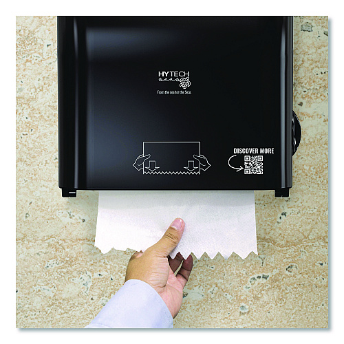 Papernet Hy Tech Towel Dispenser, Manual, 12.4 x 9.3 x 16.5, Black (419484)