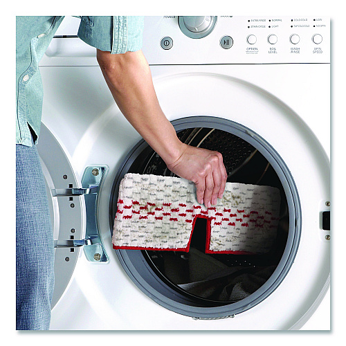 O-Cedar ProMist MAX Refill, Microfiber, Custom Size for ProMist Mop System, Red/White/Gray (173579EA)