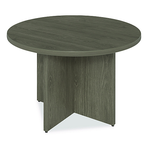 Alera Seville Round Conference Table, Round, 48" Diameter, Walnut (SV4848WA)