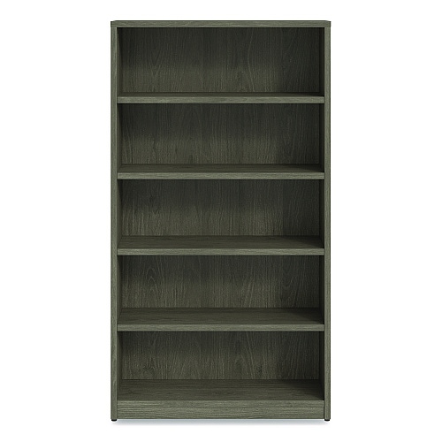 Alera Seville Bookcase, Five-Shelf, 36w x 14d x 65h, Walnut (SVBC6536WA)
