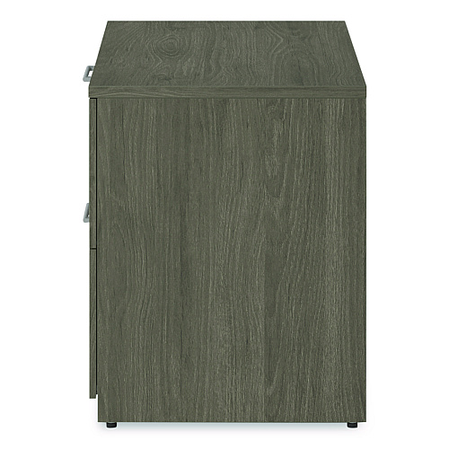 Alera Seville Series Lateral File Cabinet, 2 Legal-Size File Drawers, Walnut, 36" x 24" x 29" (SVLF3624WA)