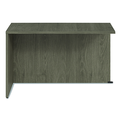 Alera Seville Series Return Shell, Reversible, 48" x 24" x 29", Walnut (SVRS4824WA)
