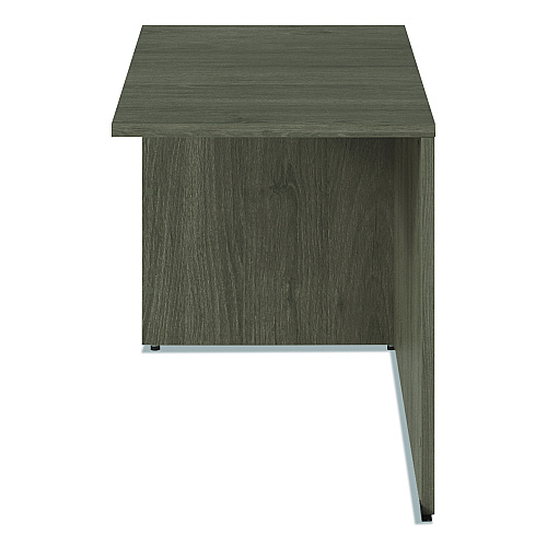 Alera Seville Series Return Shell, Reversible, 48" x 24" x 29", Walnut (SVRS4824WA)