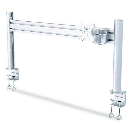 Tripp Lite Monitor Mount for Slat Wall System for 32" TVs, 4.9w x 5.1d x 7.5h, Silver, Supports 22 lb (DMSW1332STAA)