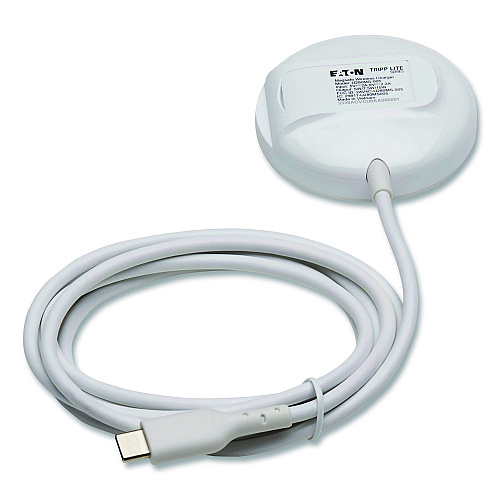 Tripp Lite 15W Wireless Charging Pad, USB C, White (U280MS005)