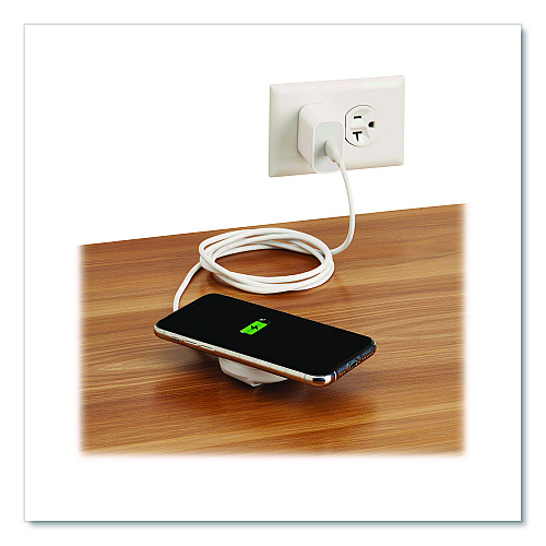 Tripp Lite 15W Wireless Charging Pad, USB C, White (U280MS005)