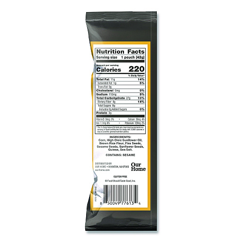 Food Should Taste Good Tortilla Chips, Multigrain with Sea Salt, 1.5 oz, 24/Carton (77613)