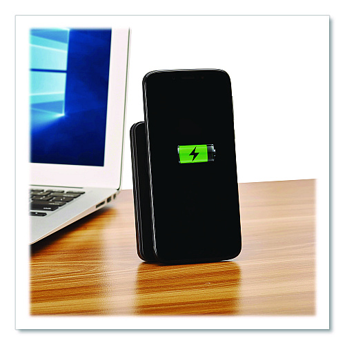 Tripp Lite Portable Wireless Magnetic Charging Power Bank, USB C, Black (UPB04K01CM)