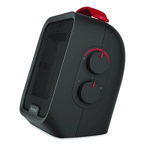 Honeywell UberHeat 5 Ceramic Heater, 4.5 x 4.5 x 8.86, Black (HCE210B)
