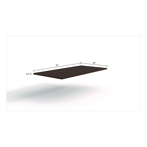 Alera Seville 96" Wide Conference Table Top, Rectangular, 96w x 48d x 1.5h, Mahogany (SV9648MY)