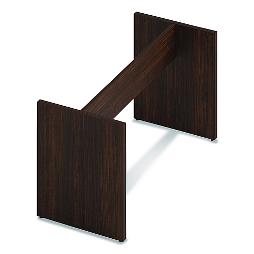 Alera Seville 96" Wide Conference Table Base, 50w x 22d x 28h, Mahogany (SV9648MYBS)