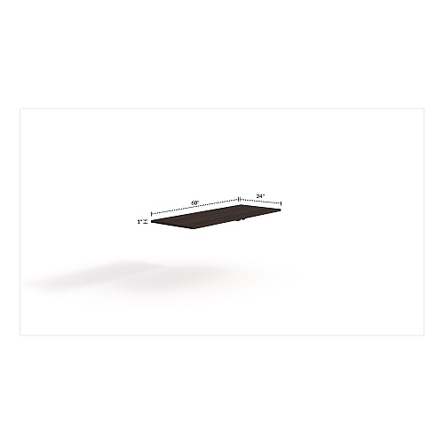 Alera Seville Training Table Top, Rectangular, 60w x 29d, Mahogany (SVTT6024MY)