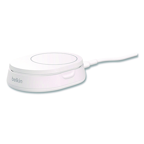 Belkin BOOST CHARGE Pro Convertible Magnetic Wireless Charging Stand, Qi2 Wireless Charging, 15 W, White (WIA008TTWH)