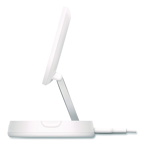 Belkin BOOST CHARGE Pro Convertible Magnetic Wireless Charging Stand, Qi2 Wireless Charging, 15 W, White (WIA008TTWH)