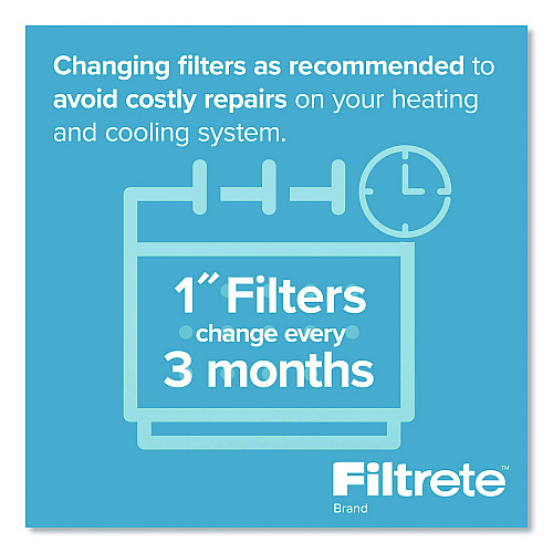 Filtrete High Performance Air Filter, 12 x 12, 4/Carton (UA10DC4CA)