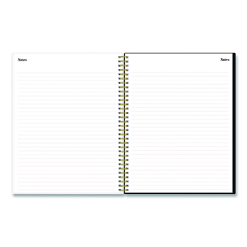Blue Sky Dark Gray Gale Weekly/Monthly Lesson Planner, 9 Classes, Tropical Artwork, Gray/Mint Cover, 11 x 8.5 Sheets, 12-Month Span (136608A23)