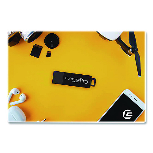 Centon DataStick Pro USB 3.2 Type A Flash Drive, 32 GB, Black, 10/Pack (S1U3P632G10B)