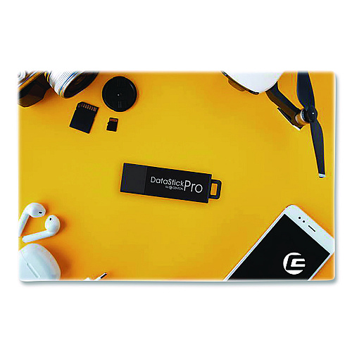 Centon DataStick Pro USB 3.0 Type A Flash Drive, 128 GB, Black, 5/Pack (S1U3P6128G5B)