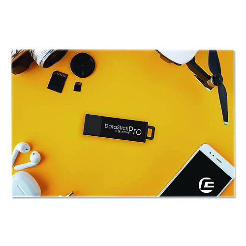 Centon DataStick Pro USB 3.2 Type A Flash Drive, 256 GB, Black (S1U3P6256G)