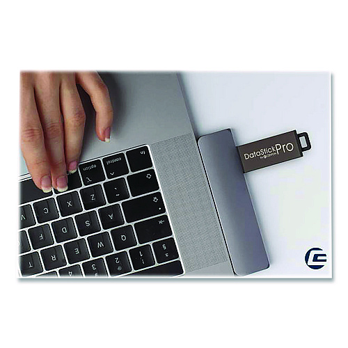Centon DataStick Pro USB 3.0 Type A Flash Drive, 256 GB, Black, 5/Pack (S1U3P6256G5B)