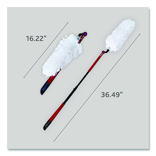 O-Cedar Flex and Catch Heavy-Duty Dusting Kit, 1 Duster Wand and 3 Refills (172148EA)
