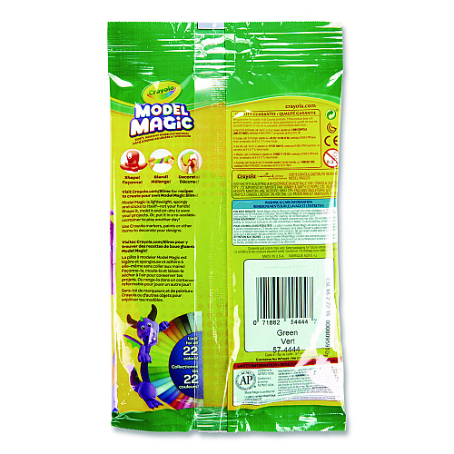Crayola Model Magic Modeling Compound, Green, 4 oz Pack (574444)