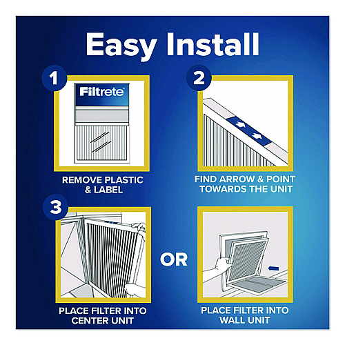 Filtrete Allergen Defense Air Filter, 12 x 25, 4/Carton (98044CA)
