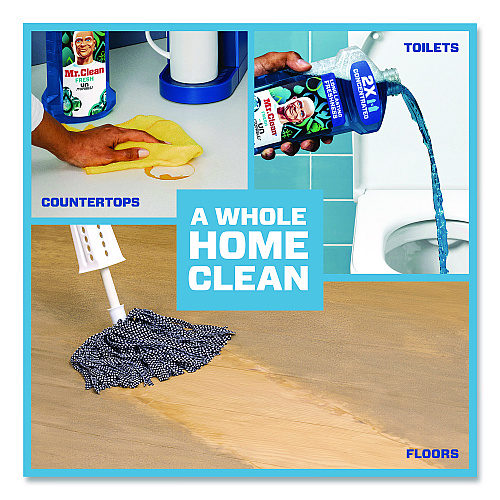 Mr. Clean Multipurpose Cleaning Solution, Unstopables Fresh Scent, 64 oz Bottle (10720)