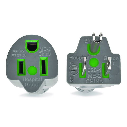 Tripp Lite Hospital-Grade Extension Cord, 15 ft, 15 A, Gray (P024015GYHG)
