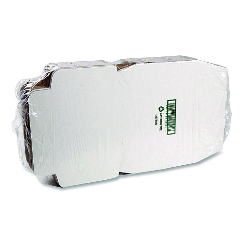 AmerCareRoyal Catering Boxes, 10.88 x 13 x 3, White, Paper, 50/Carton (CCBHP13113)