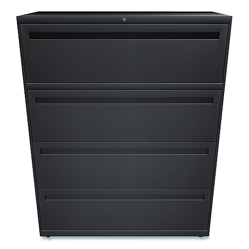 HON Brigade 700 Series Lateral File, 4 Legal/Letter-Size File Drawers, Charcoal, 42 x 18 x 52.5 (HON794LS)