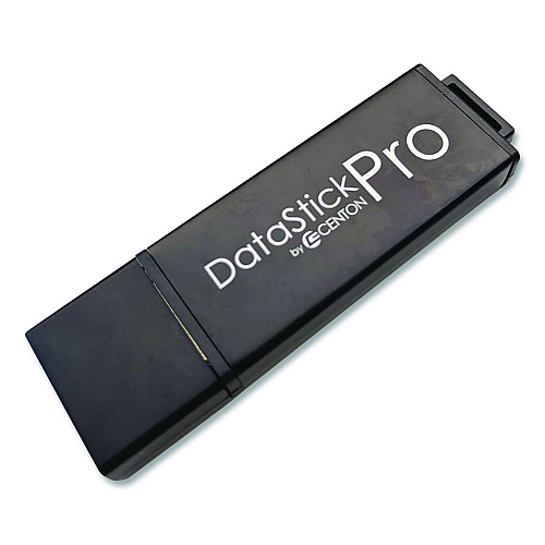 Centon DataStick Pro USB 2.0 Type A Flash Drive, 8 GB, Gray, 10/Pack (100079)