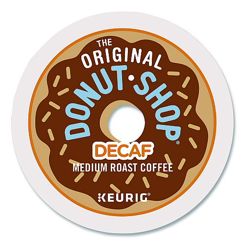 The Original Donut Shop Decaf Coffee K-Cup Pods, 48/Box (1635474)