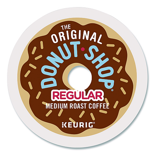 The Original Donut Shop Donut Shop Coffee K-Cups, Regular, 0.39 oz, 48/Box (1635475)