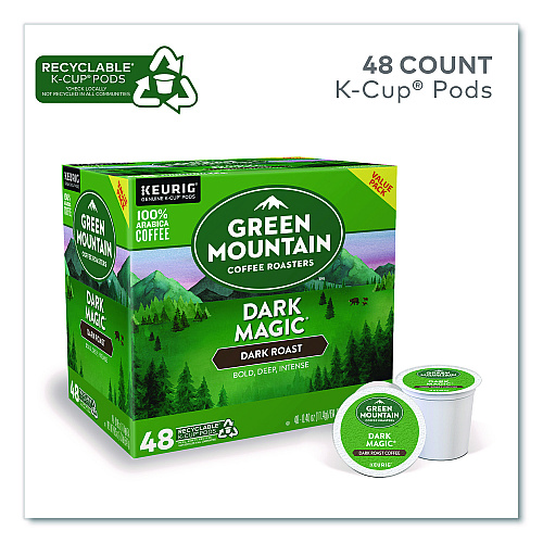 Keurig Dark Magic Extra Bold Coffee K-Cups, 0.4 oz, 48/Box (1635472)
