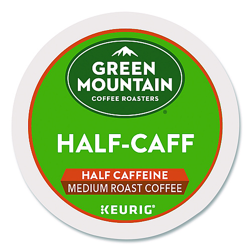 Keurig Half-Caff Coffee K-Cups, 0.33 oz, 48/Box (2140552)
