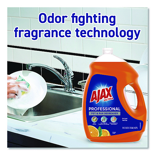 Ajax Dish Detergent, Orange Scent, 145 oz Bottle (61034313)