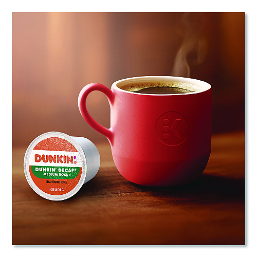 Dunkin Donuts K-Cup Pods, Dunkin' Decaf, 44/Box (24306977)