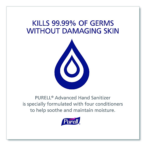 PURELL ES1 Hand Sanitizer Dispenser Starter Kit, 450 mL, 3.12 x 5.88 x 5.81, Graphite (4424D6)