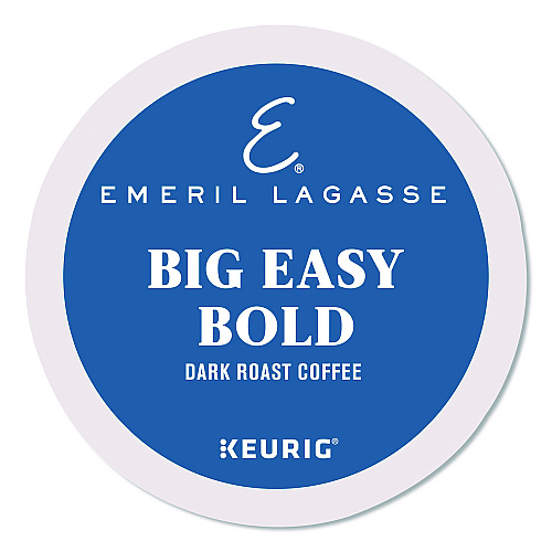 Emeril's Big Easy Bold Coffee K-Cups, 0.4 oz, 48/Box (24306974)