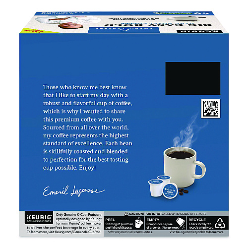 Emeril's Big Easy Bold Coffee K-Cups, 0.4 oz, 48/Box (24306974)