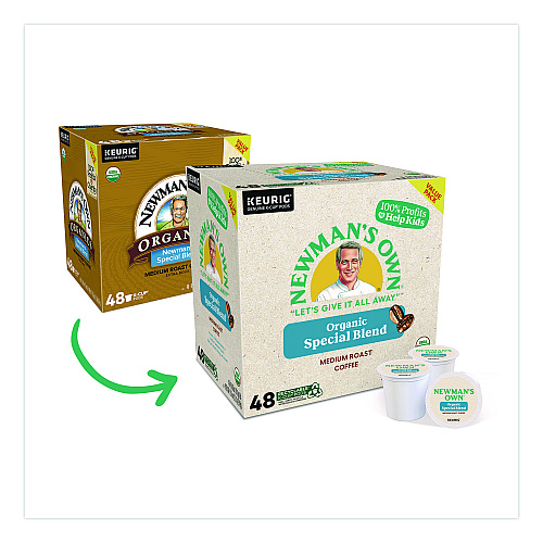 Newman's Own Organics Special Blend Coffee K-Cups, 48/Box (24306978)