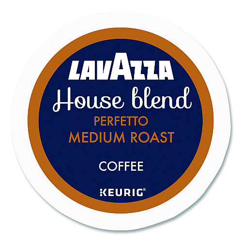 Lavazza Perfetto Coffee K-Cups, House Blend, 0.41 oz, 22/Box (5000382580)