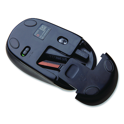 Logitech M325S Wireless Mouse, 2.4 GHz Frequency, 32.8 ft Wireless Range, Left/Right Hand Use, Brilliant Rose (784641)