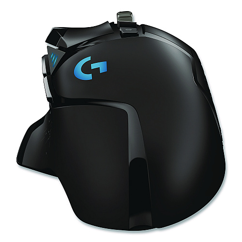 Logitech G502 HERO High Performance Gaming Mouse, USB, Left/Right Hand Use, Black (24342519)