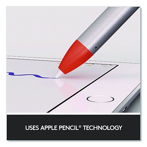 Logitech Crayon, for iPad, Silver/Orange (24387358)