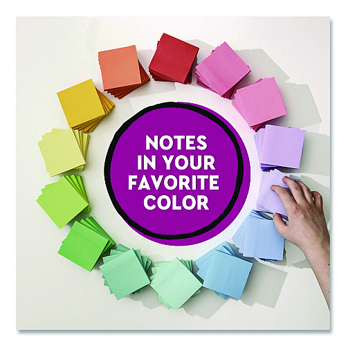 Post-it Super Sticky Pads in Energy Boost Collection Colors, 3 x 3, Limeade, 90 Sheets/Pad, 5 Pads/Pack (70005174100)