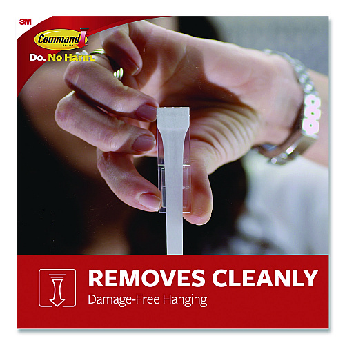 Command Large Wire Hook, Metal/Plastic, White, Supports 5 lbs (70006903192)